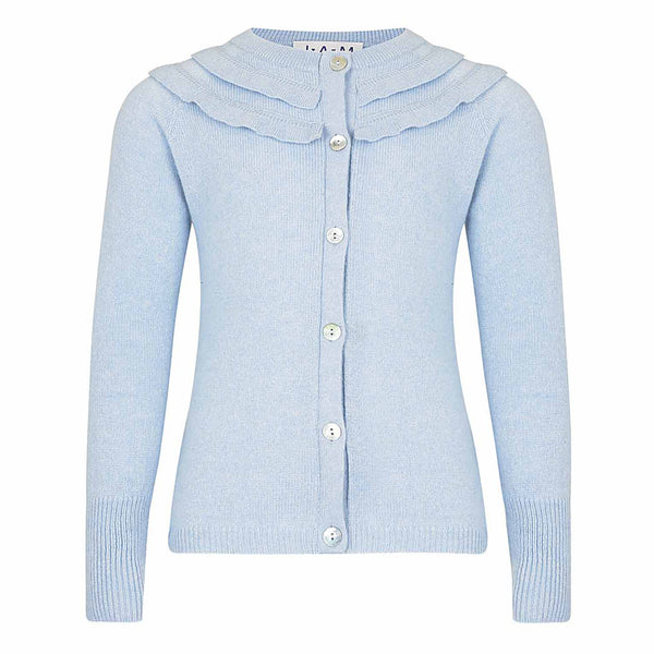 Light blue cardigan ladies hot sale