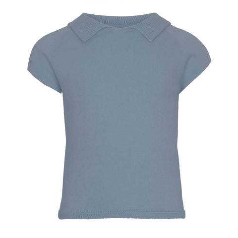 Alex Unisex T Shirt - Blue Grey  Girls Top JAM London