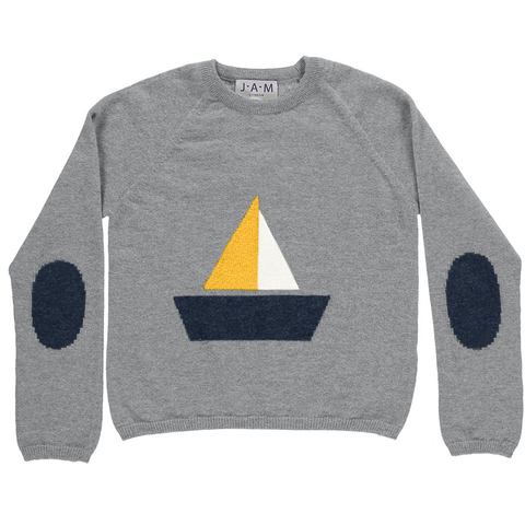 Boat jumper Unisex - Grey