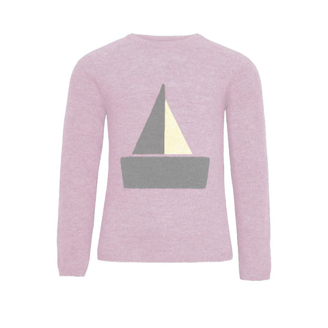 Boat Motif jumper - Pink