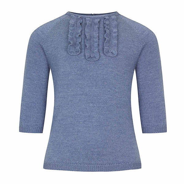 MILA Girls Jumper - Denim  Girls Jumper JAM London