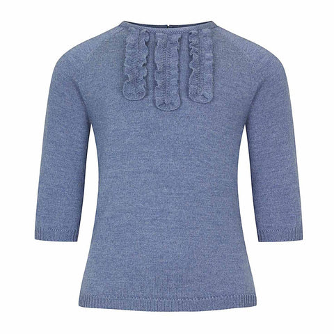 MILA Girls Jumper - Denim  Girls Jumper JAM London