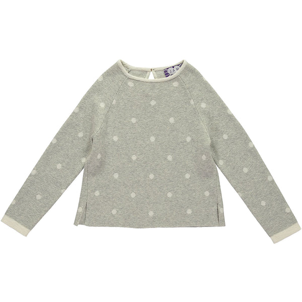 Grey Cream Pierrot Jumper - JAM London  Jumper JAM London