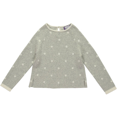 Grey Cream Pierrot Jumper - JAM London  Jumper JAM London