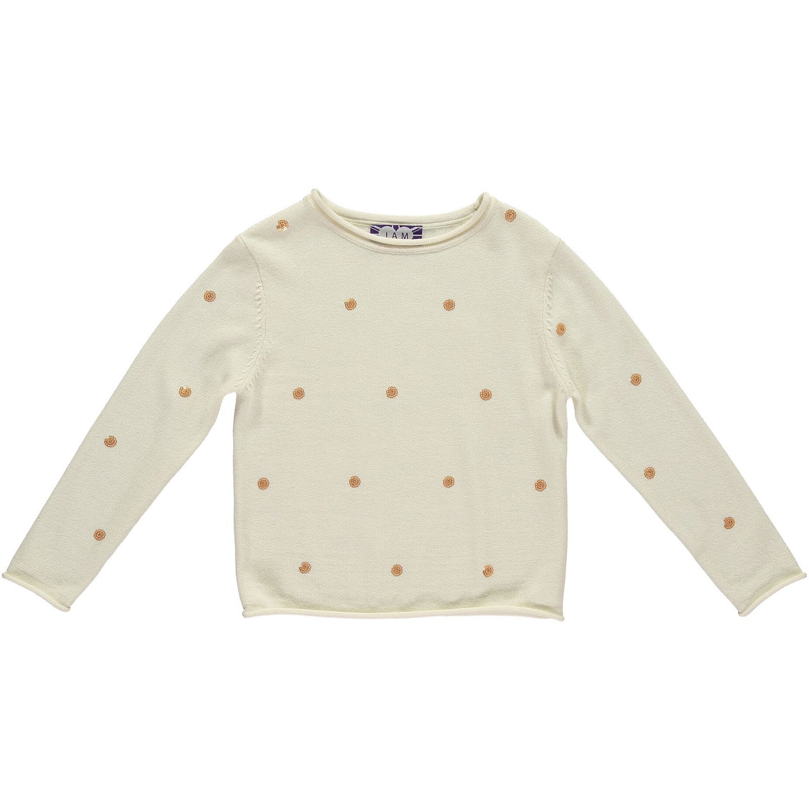Girls discount spotty jumper