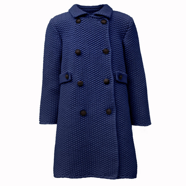 Reese - Girls Coat - Navy  Girls Coat JAM London