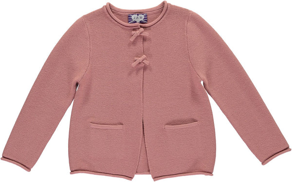 Bonnie Girls Cardigan - Mustard Yellow  Cardigan JAM London