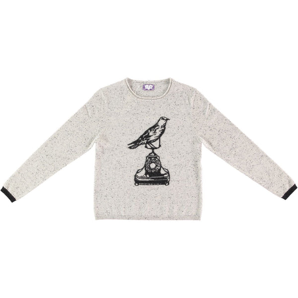Black Bird Cashmere Women's Jumper - Grey  Jumper JAM London